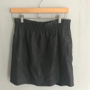 Wool Mini Skirt
